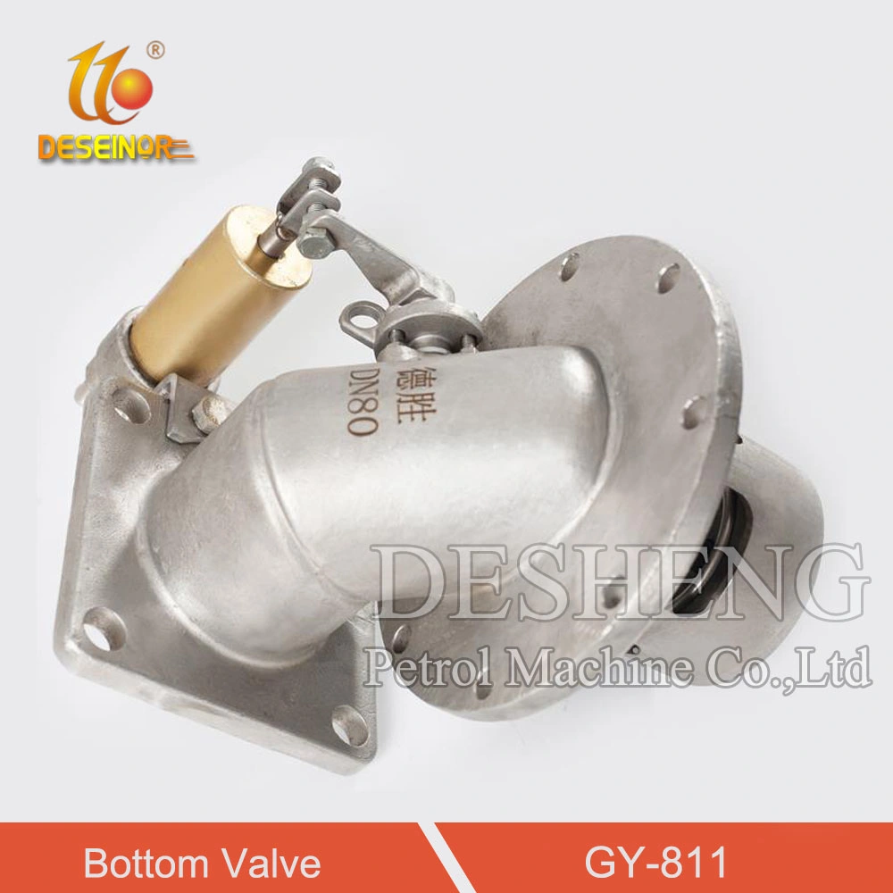 Fuel Tank 4 Inch Bottom Pneumatic Emergency Shut-off Valve